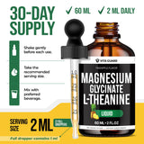 Vita Guard Magnesium Glycinate Liquid Supplement 500mg with pineapple flavour