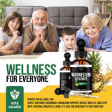 Vita Guard Magnesium Glycinate Liquid Supplement packaging details