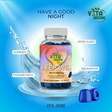 VITA JKORE Sleep Well Gummies blue packaging side view