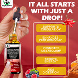 Vita letuo Cayenne Pepper Drops dropper close-up