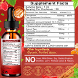 Vita letuo Cayenne Pepper Drops ingredients list
