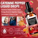 Vita letuo Cayenne Pepper Drops nutritional information