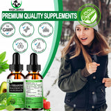 Vita letuo L-Theanine Liquid Drops on a kitchen counter