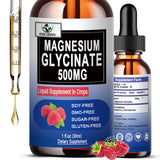 Vita letuo Magnesium Glycinate Liquid Drops 500mg front view