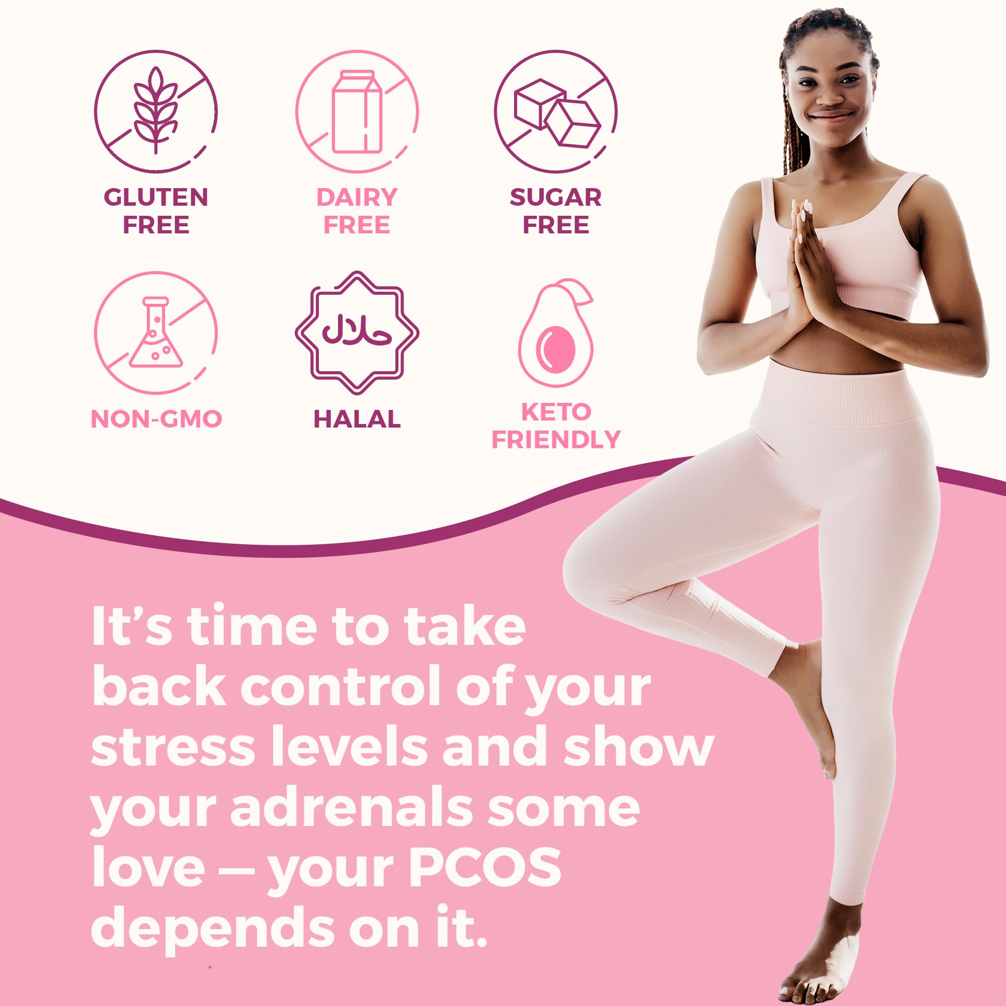 VITA-PCOS Cortisol Balance Supplement ingredients list