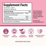 VITA-PCOS Cortisol Balance Supplement on a wooden table