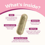 VITA-PCOS Stinging Nettle Supplement bottle back view