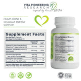 Vita Pioneering Research Vitamin D3 & K2 capsules side view