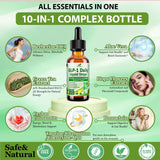 Vita PLynxera a balanced routine Support Liquid Drops bottle side view