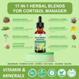 Vita PLynxera Cortisol Supplement Liquid Drops with dropper