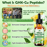 Vita PLynxera GHK-Cu Peptides Liquid Drops with lemon flavour