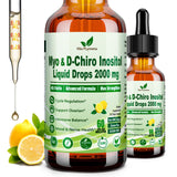 Vita PLynxera Inositol Liquid Drops front view with lemon flavour