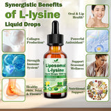 Vita PLynxera L-Lysine 1000mg Liquid Drops packaging