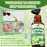 Vita PLynxera L-Lysine 1000mg Liquid Drops with measuring droppers