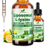 Vita PLynxera L-Lysine Liquid Drops 1000mg front view