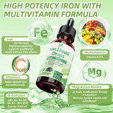 Vita PLynxera Liquid Iron Drops dosage dropper