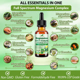 Vita PLynxera Magnesium 12-in-1 Complex Liquid Drops bottle with label