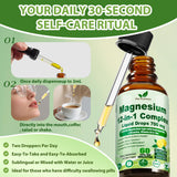 Vita PLynxera Magnesium Complex Liquid Drops 12-in-1 label close-up