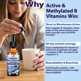Vita PLynxera Methylated B Complex Liquid Drops with droppers