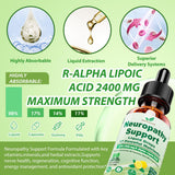 Vita PLynxera R-ALA Liquid Drops 2400mg ingredients list