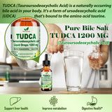 Vita PLynxera TUDCA Liquid Drops 1200mg bottle with dropper