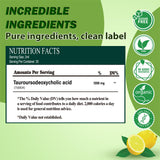 Vita PLynxera TUDCA Liquid Drops 1200mg on a kitchen counter