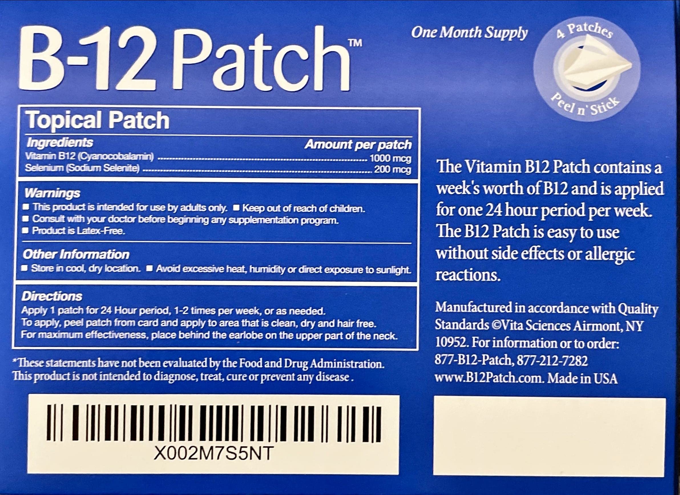 Vita Sciences B12 Patch lifestyle scene