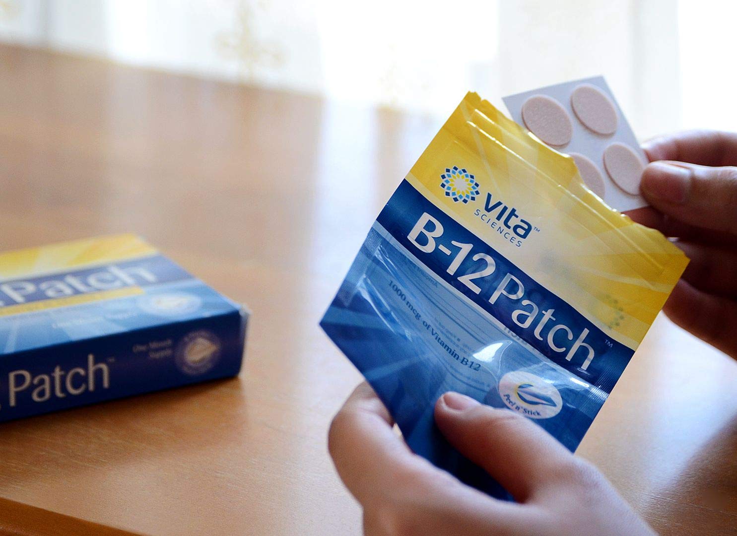Vita Sciences B12 Patch packaging details