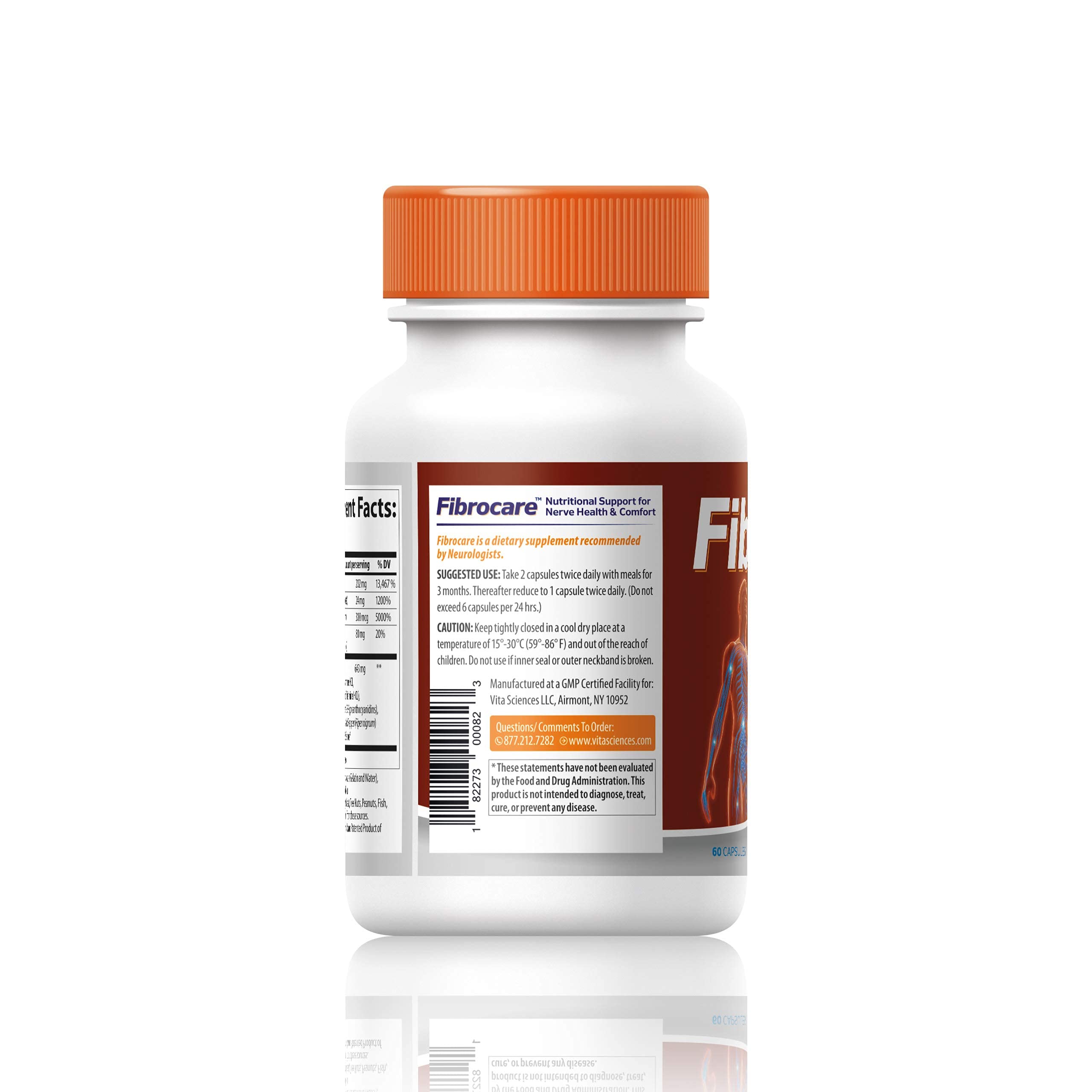 Vita Sciences Fibrocare supplement ingredients list