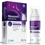 Vita Sciences Maxasorb Melatonin Cream 3 mg front view