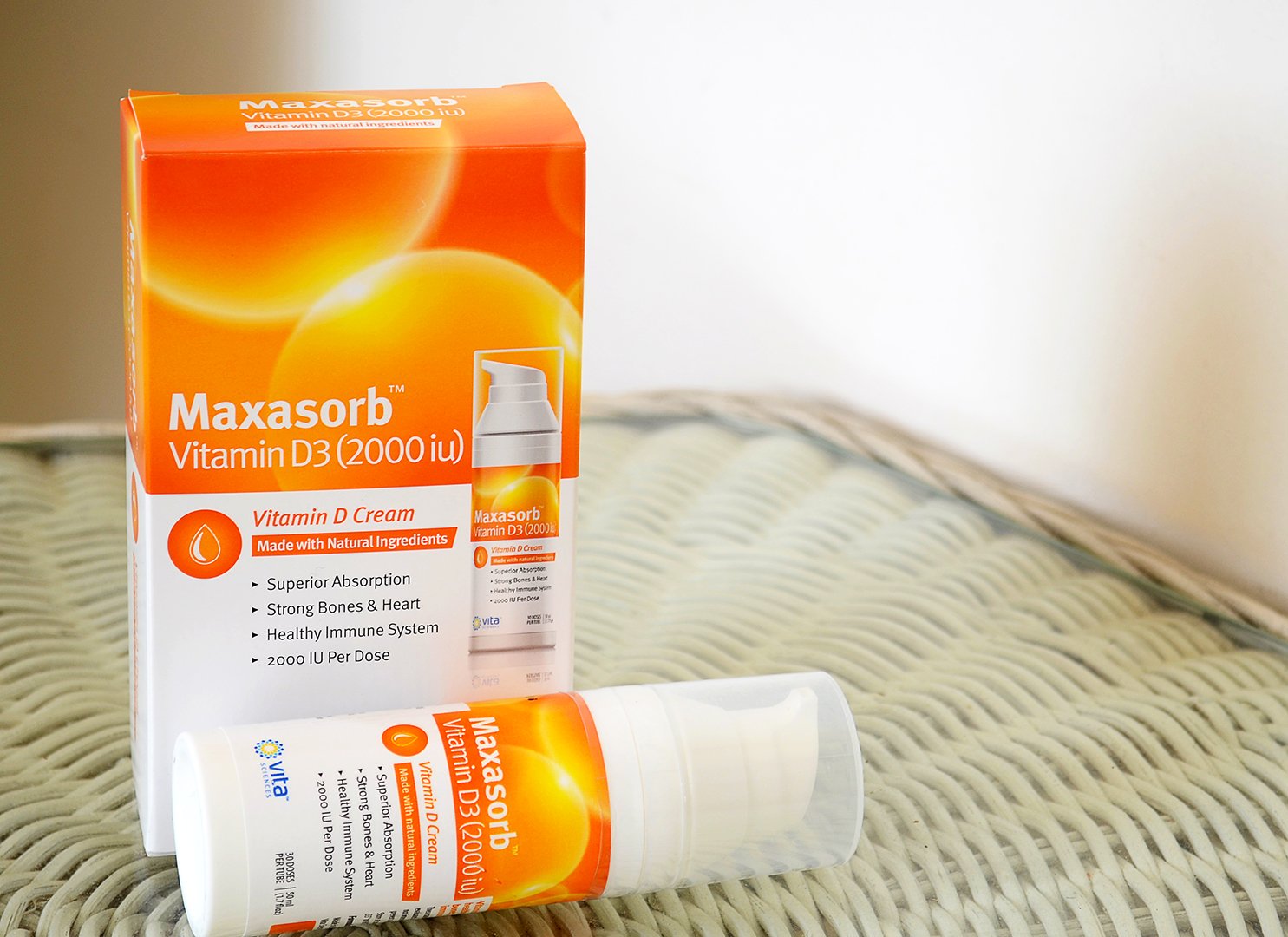 Vita Sciences Vitamin D3 Cream 2000 IU texture