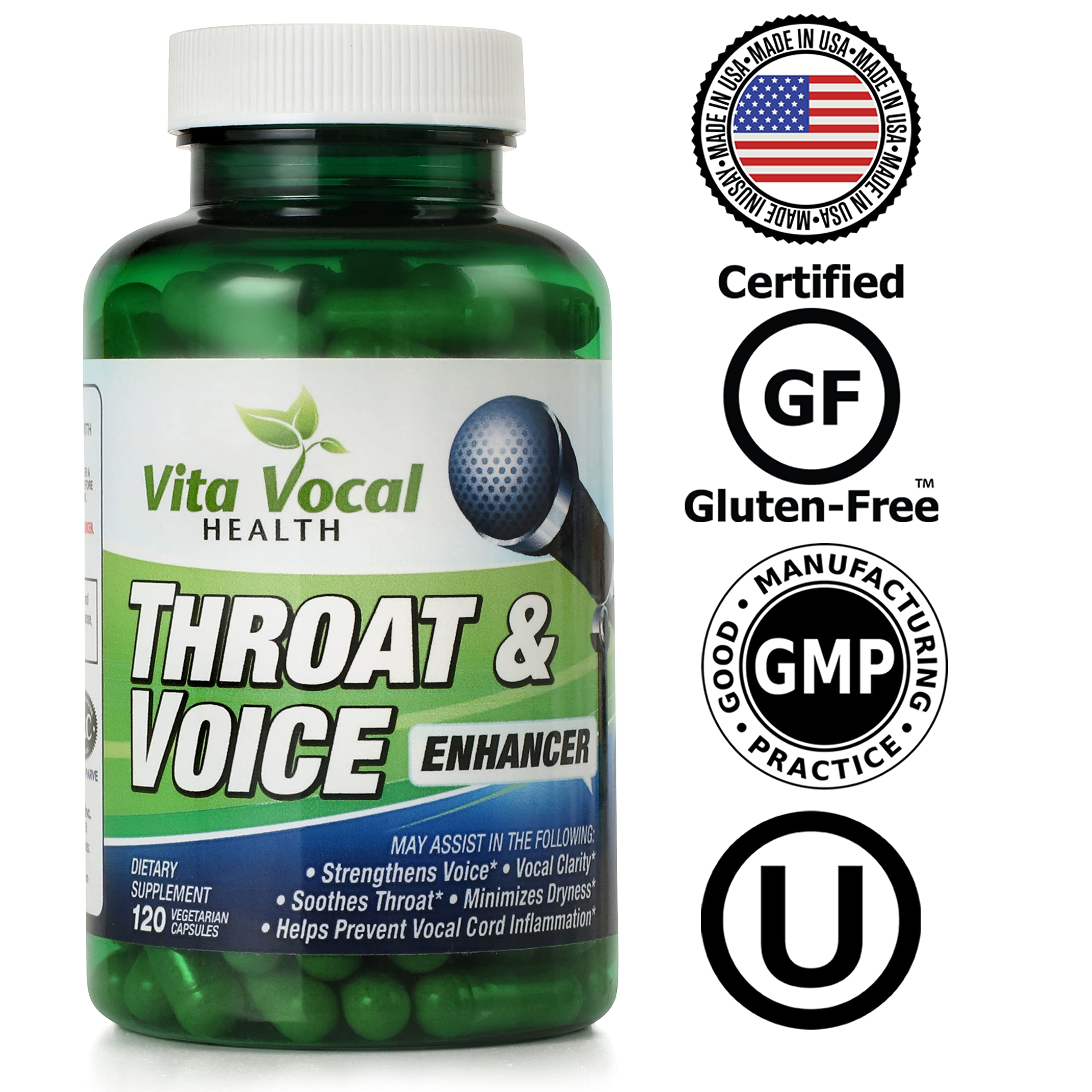 VITA VOCAL Throat & Voice support ingredients list