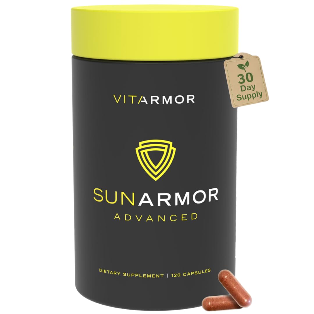 VitaArmor SunArmor Advanced B3 (Niacin) 120 capsules front view