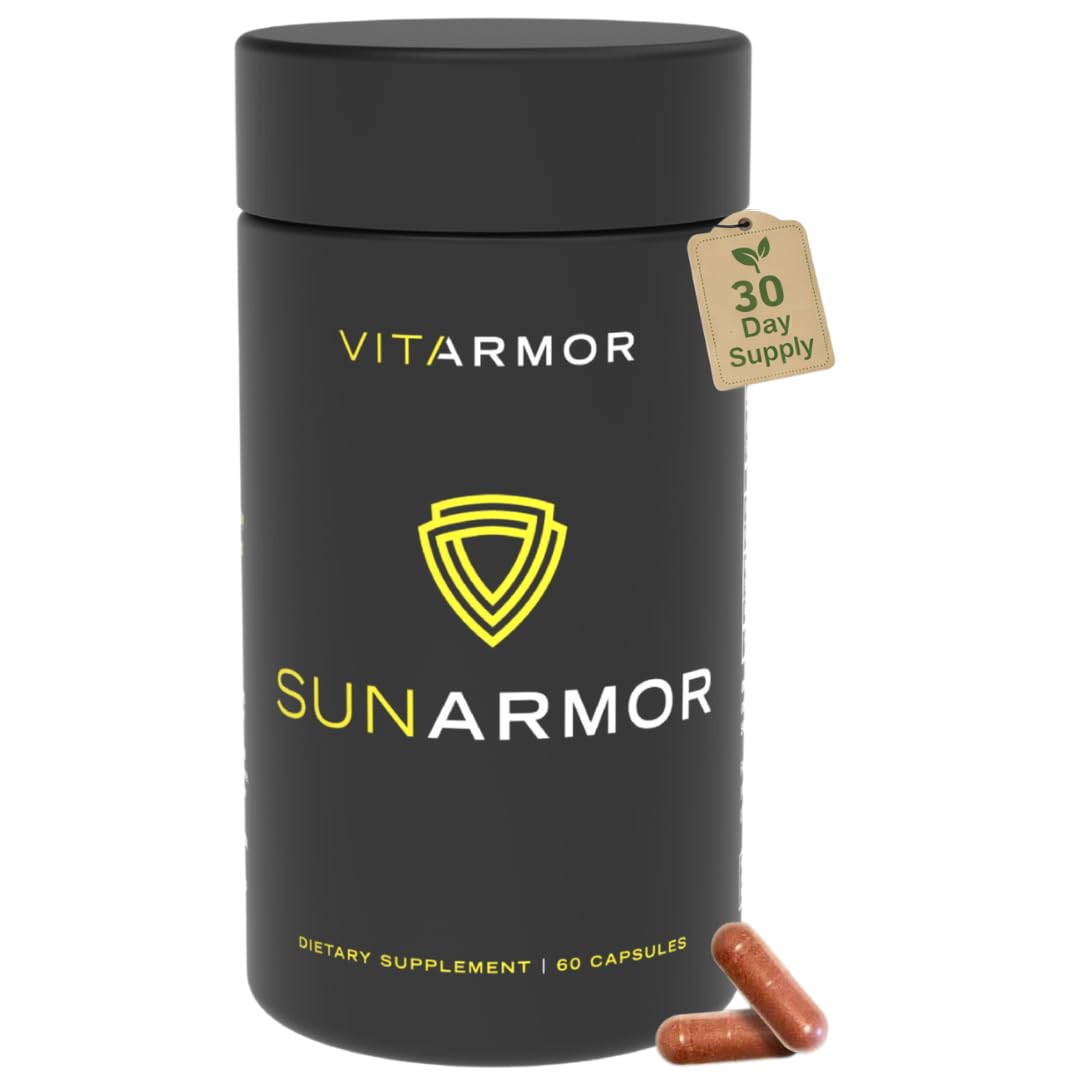 VitaArmor SunArmor bottle front view with 60 capsules