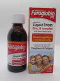 Vitabiotics Liquid Iron Supplement 200ml packaging details
