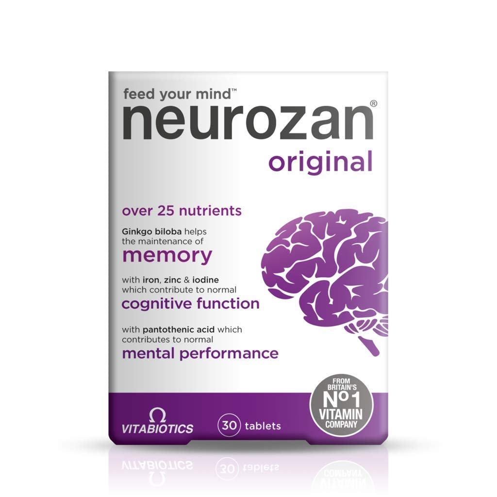Vitabiotics Neurozan blended vitamin and mineral supplement 50g front view