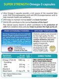 Vitabiotics Ultra Aquamarine Fish Oil 60 Caps capsules in hand