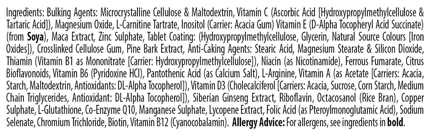 Vitabiotics Wellman Conception Multivitamin Tablets close-up of tablets
