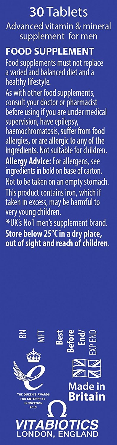 Vitabiotics Wellman Conception Multivitamin Tablets on a wooden table