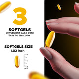 Vitabod Black Seed Oil Capsules back view with ingredient list