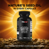 Vitabod Black Seed Oil Capsules with a measuring spoon