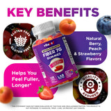 Vitabod Dietary Fiber Gummies ingredients list close-up