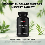 Vitabod Folic Acid 1 mg product packaging