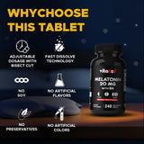 Vitabod Melatonin fast dissolve tablets in hand
