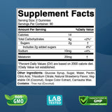 Vitabod Melatonin Gummies 20mg bottle with strawberry flavour