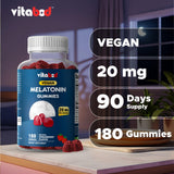 Vitabod Melatonin Gummies showing gummy texture