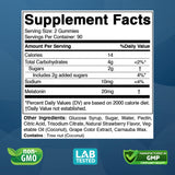 Vitabod Melatonin Sleep Supplement 20mg strawberry flavour