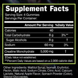 VitaBoost Creatine Gummies being held in hand