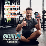 VitaBoost Creatine Gummies in a bowl