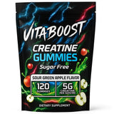 VitaBoost Creatine Gummies nutrition facts label